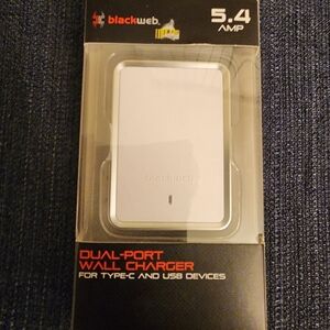 Blackweb Dual-Port Wall Charger